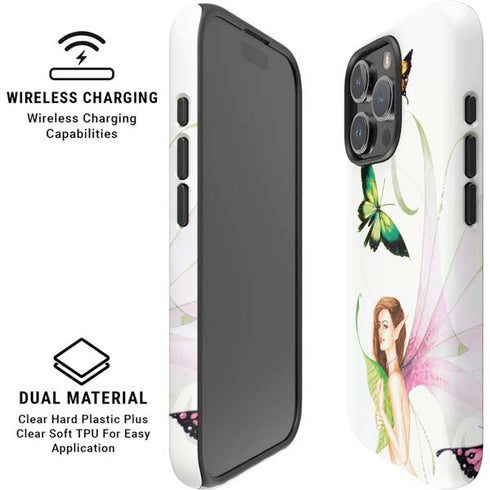Butterfly Fairy by LA Williams iPhone 16 Pro Magsafe Impact Case